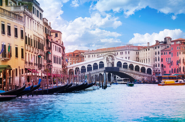 Rialto Bridge and grand canal