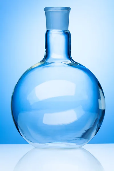Big glass flask — Stock Photo, Image