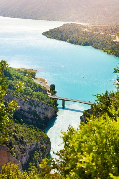 湖的全景Panorama över sjön — Stockfoto
