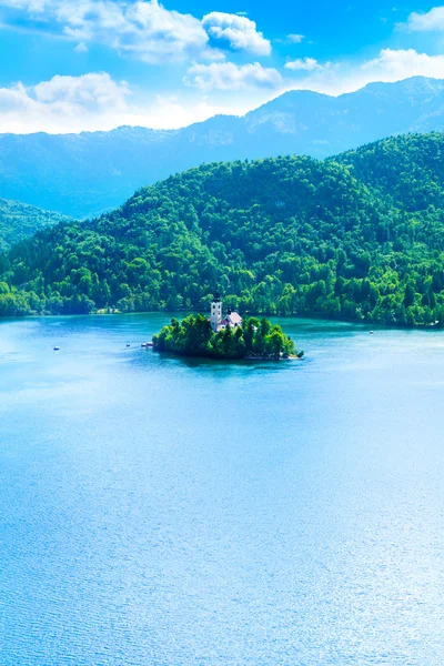 Church on the small island — Stock Photo, Image