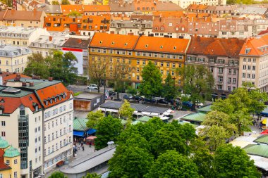 Münih şehir manzaralı