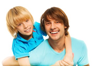 Baba oğlu ile oynamak