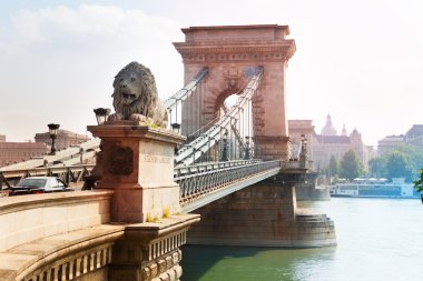 Budapeşte 'deki Zincir Köprüsü