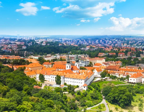 Vista sobre mosteiro strahov — Fotografia de Stock