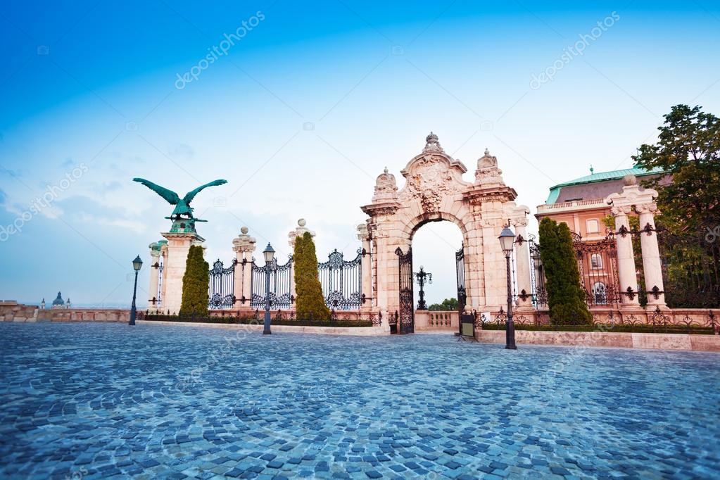 Habsburg Gate in Budapest