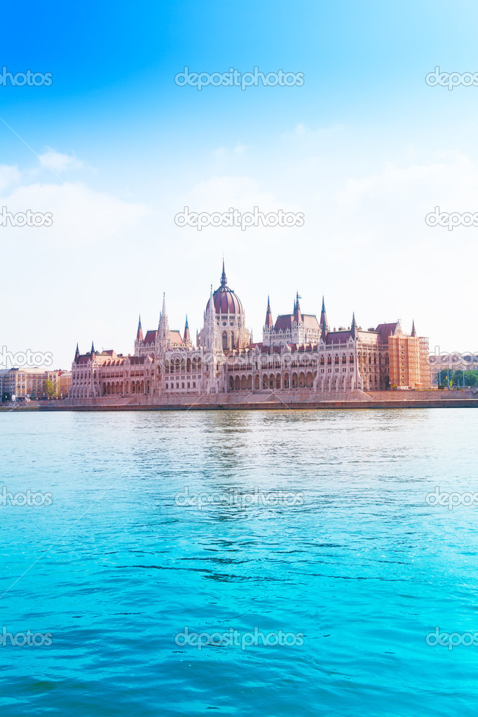 Parliament on Danube river