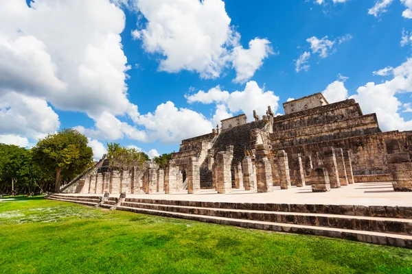 Temple with columns, Chichen Itza, Mexico