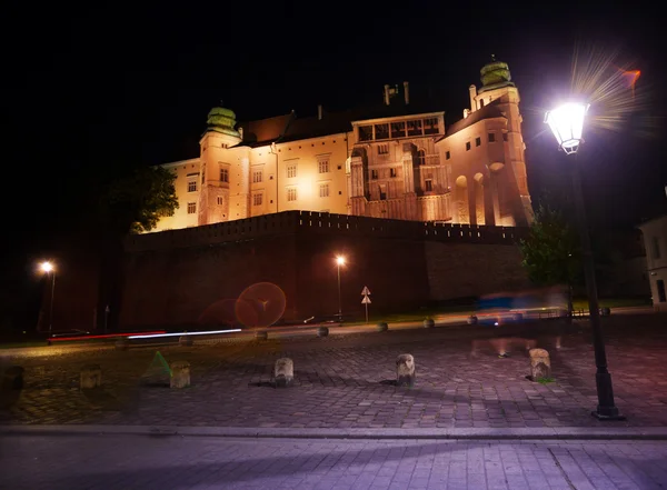 Mury zamku królewskiego na Wawelu w Krakowie — Zdjęcie stockowe