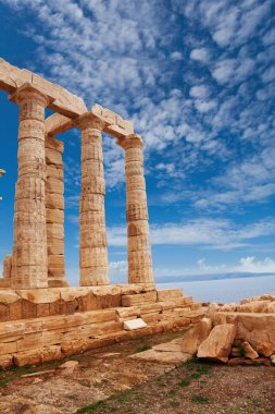 Greek Temple of Poseidon clipart