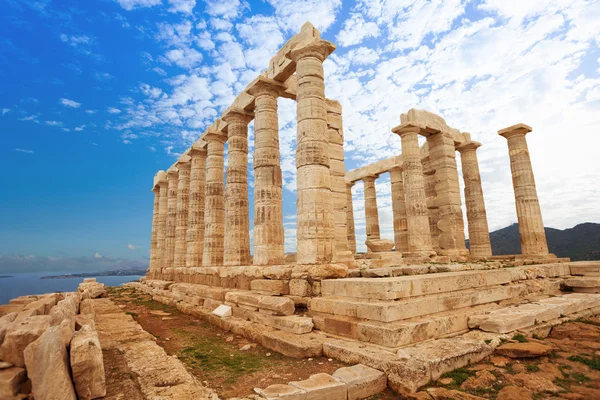 Templo grego de Poseidon — Fotografia de Stock