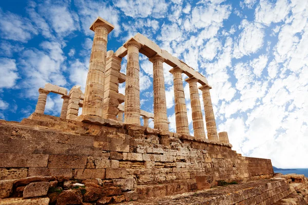 Греческий храм Посейдона — стоковое фото