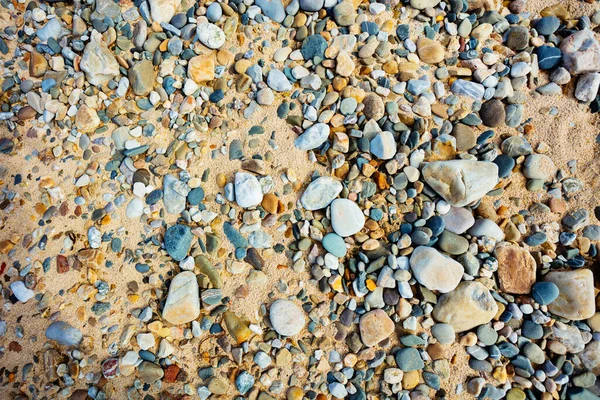 Nature Elements Concept Stone Pebbles Background Texture View — Stock Photo, Image