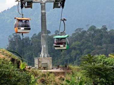Teleferik üzerinde