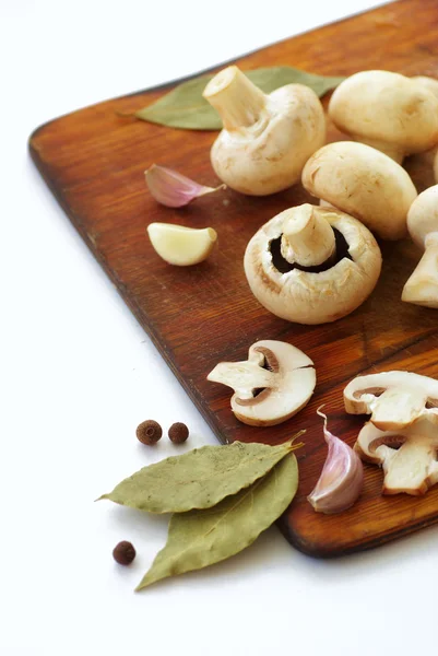 Funghi champignon freschi — Foto Stock