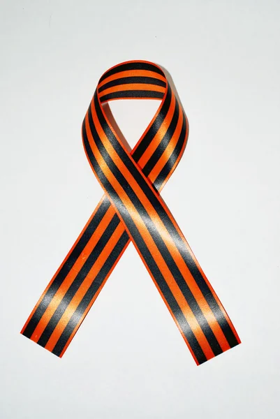 St. george şerit beyaz zemin üzerine