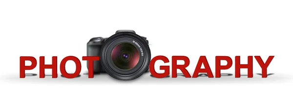 Banner de fotografía — Foto de Stock