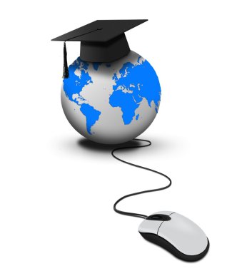 Online dünya geniş eğitim fare ile tıklayın