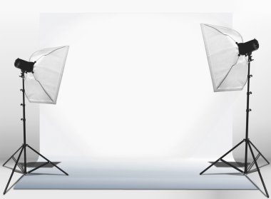 Stüdyo ışıkları set-up