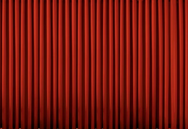 Roter Vorhang mit Scheinwerfer — Stockfoto
