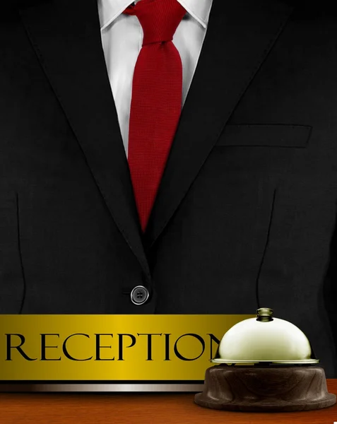 Hotel recepció — Stock Fotó