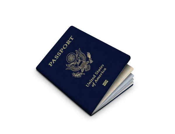 Διαβατήριο των Ηνωμένων Πολιτειών της Αμερικής — Φωτογραφία Αρχείου