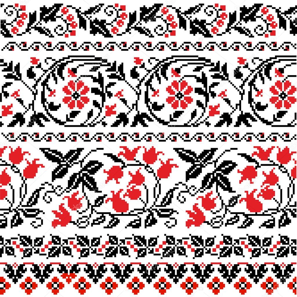 Ukrainian ornament — Stock Vector © svetik #49335421