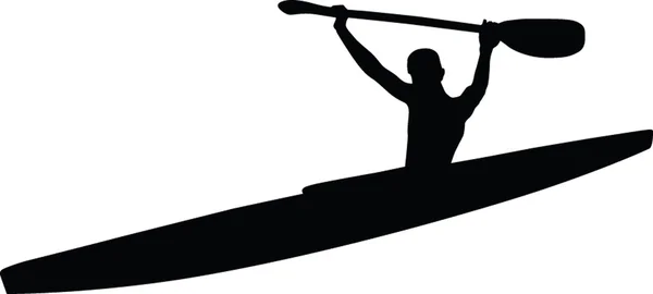 Νικητής kayaker — Διανυσματικό Αρχείο