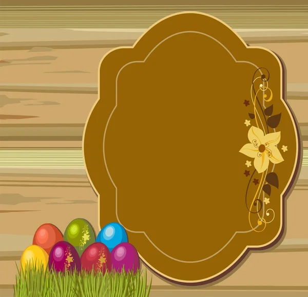 Huevos de Pascua — Vector de stock