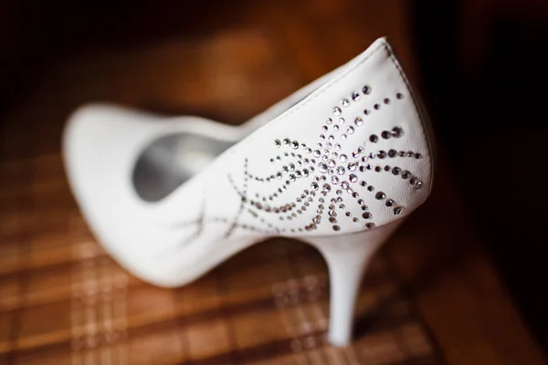 Belle scarpe da sposa — Foto Stock