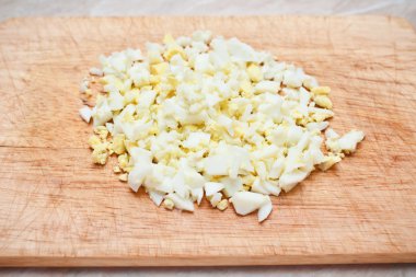 Olgun yumurta kesim kesim