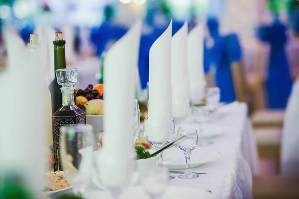 Table set for an event party — Stock Photo, Image