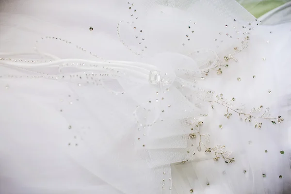 Lindo vestido de noiva — Fotografia de Stock