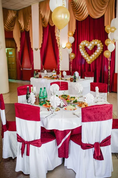 Table set for an event party — Stock Photo, Image