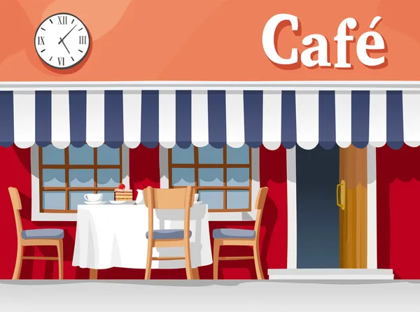 Cafetería — Vector de stock