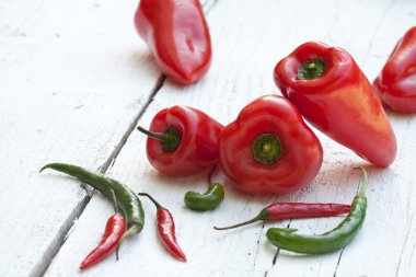 Taze biber, çeşitli