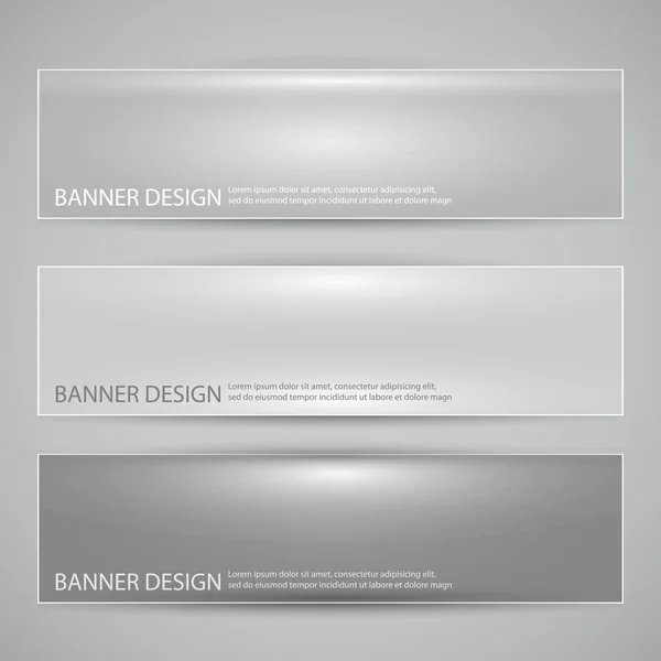 Bannerdesign — Stockvektor