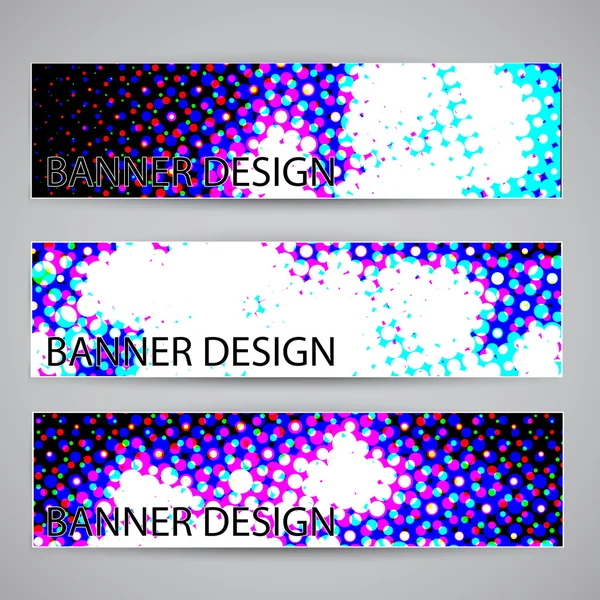 Banner ontwerp — Stockvector