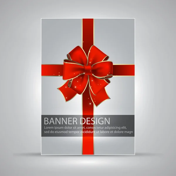 Bannerdesign — Stockvektor