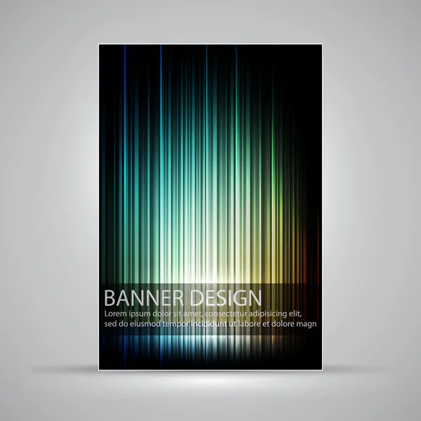 Conception de bannière — Image vectorielle