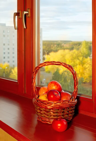 Autumn apples — Stock Photo, Image