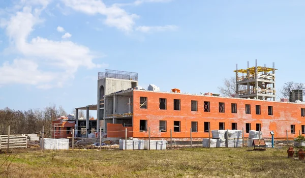 Construção do Instituto Académico de Incêndios — Fotografia de Stock