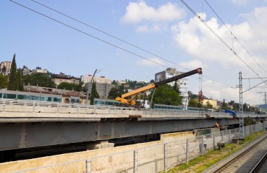 Rusya'nın Soçi yol inşaatı