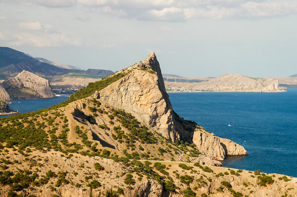 Крымские горы Черное море в Новом Свете

