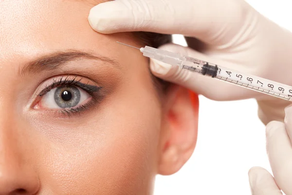 Syringe injection beauty concept — Stock Photo, Image