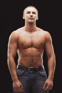 adam excersizing dumbbells ile