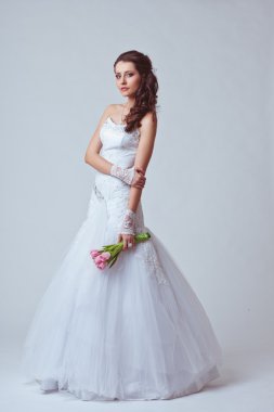 güzel gelin studio tam uzunlukta portre