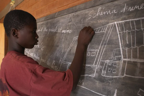 Afrikaanse school Stockfoto