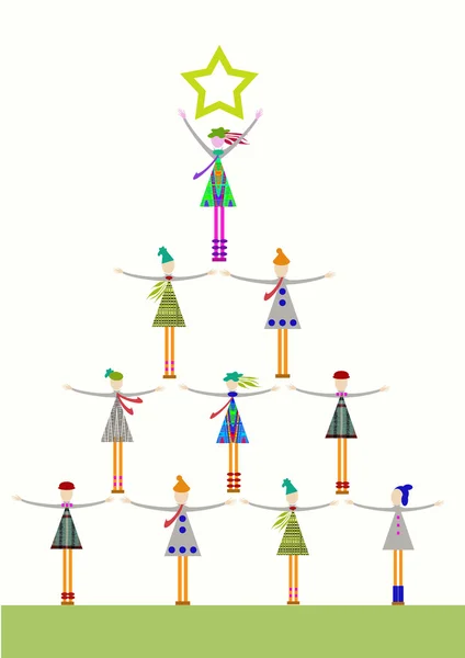 Christmas tree — Stock Photo, Image