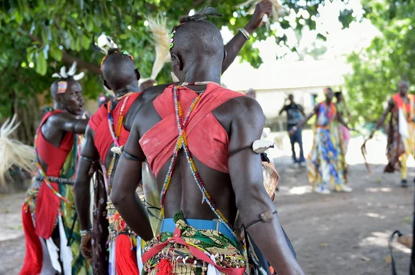 Африканський танцюристів — стокове фото
