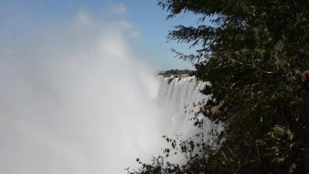 维多利亚瀑布 — 图库视频影像
